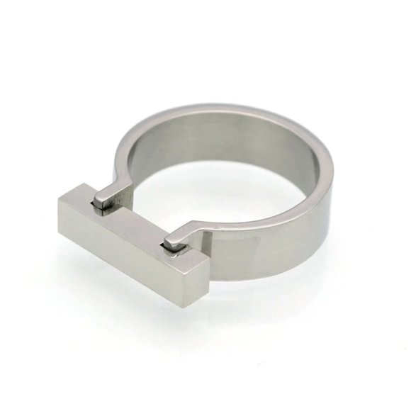 Arzo | Accessories | Flat Block Ring | Poshmark